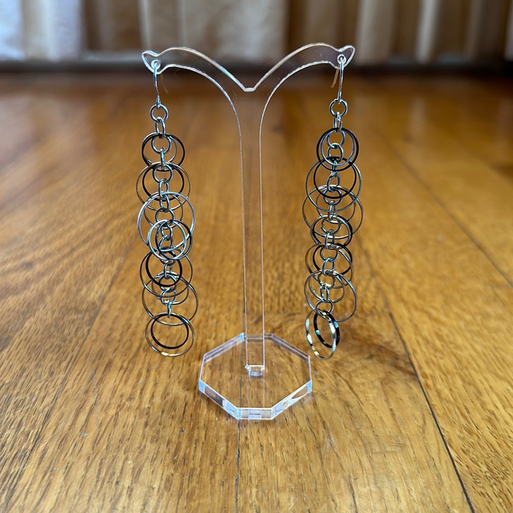 Circular Dangle Earrings